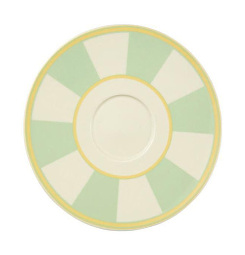 Starbucks Mug and Saucer 237ml Flower Garden Light Green