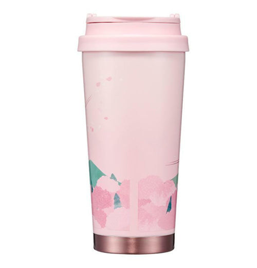 Starbucks Cherry Blossom Tumbler Pink Elma 473ml