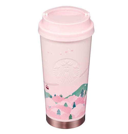 Starbucks Cherry Blossom Tumbler Pink Elma 473ml