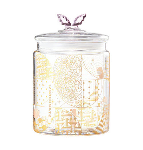 Starbucks Korea 2019 Flying Pig Glass Jar New Year