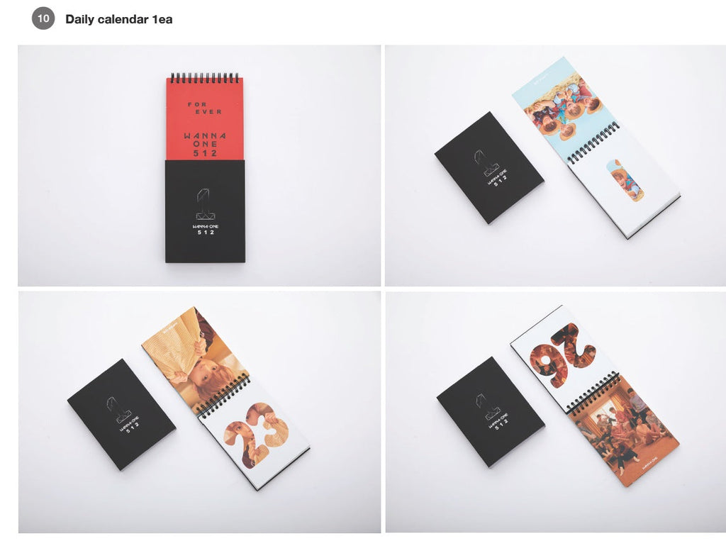 Wanna One 512 Forever Exhibition Official Goods Limited Edition - Kpopstores.Com