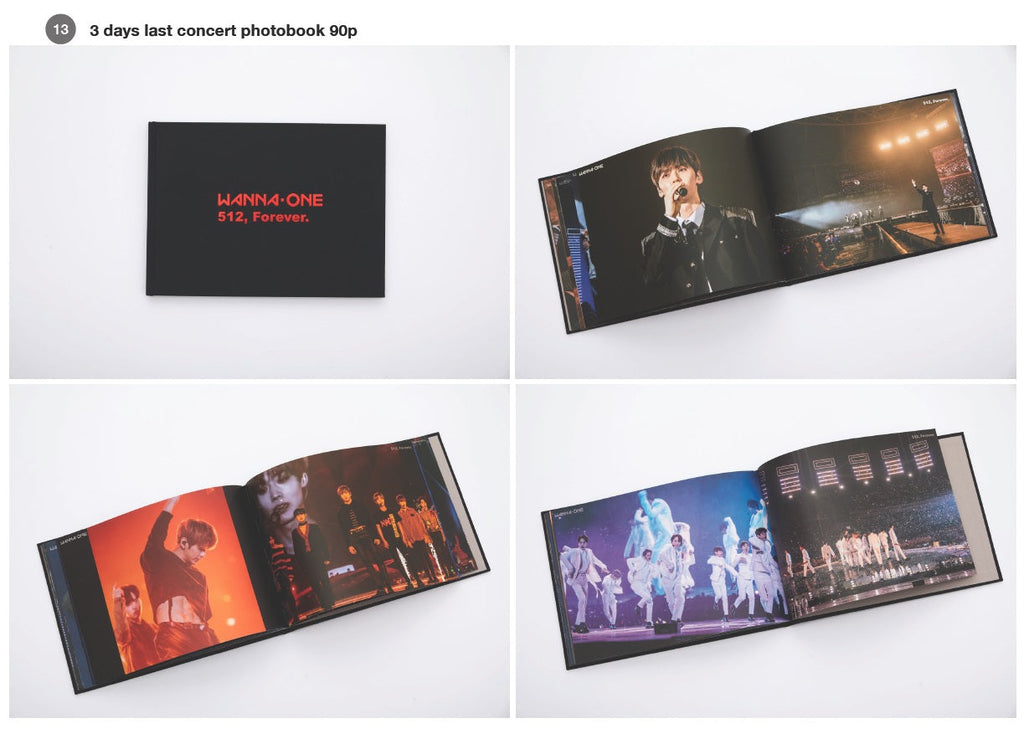 Wanna One 512 Forever Exhibition Official Goods Limited Edition - Kpopstores.Com