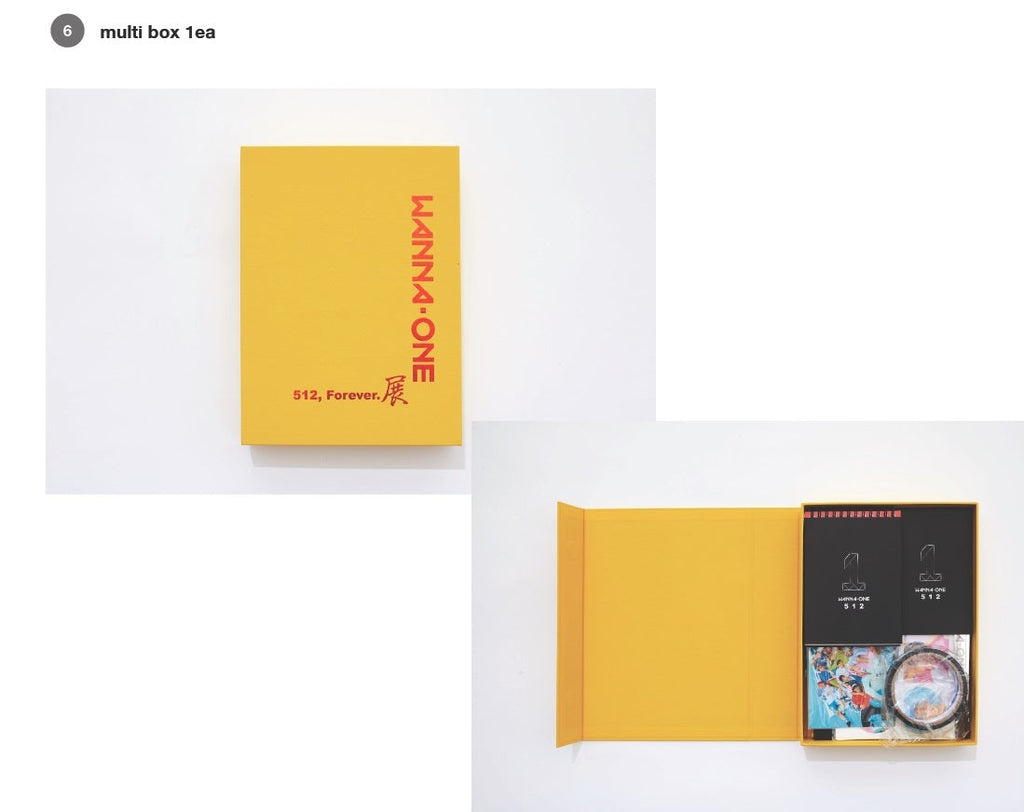 Wanna One 512 Forever Exhibition Official Goods Limited Edition - Kpopstores.Com