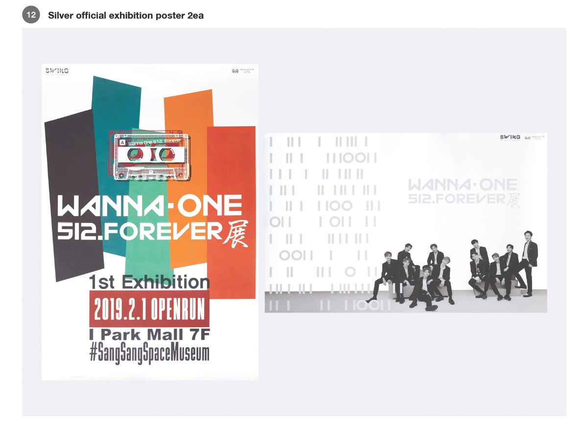 Wanna One 512 Forever Exhibition Official Goods Limited Edition - Kpopstores.Com