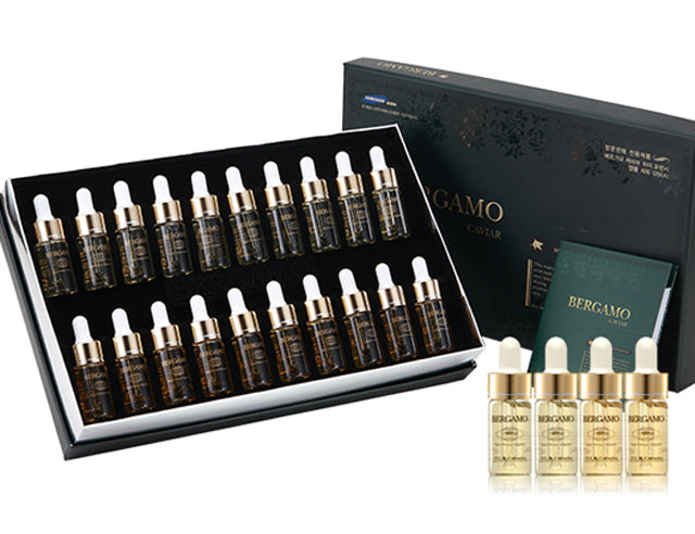 Bergamo Caviar Ampoule Set - 13ml x 20 Intensive Revitalizing Care