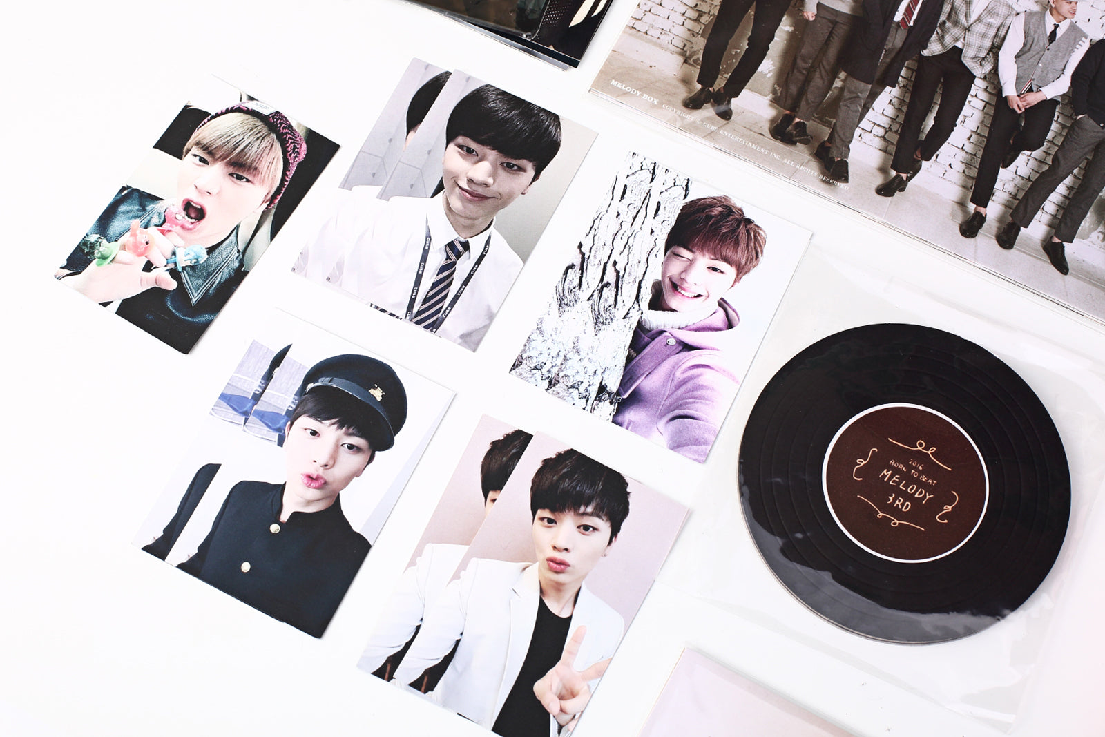 Used BTOB Melody Membership Box Set Ilhoon Changseob Eunkwang Sungjae - Kpopstores.Com