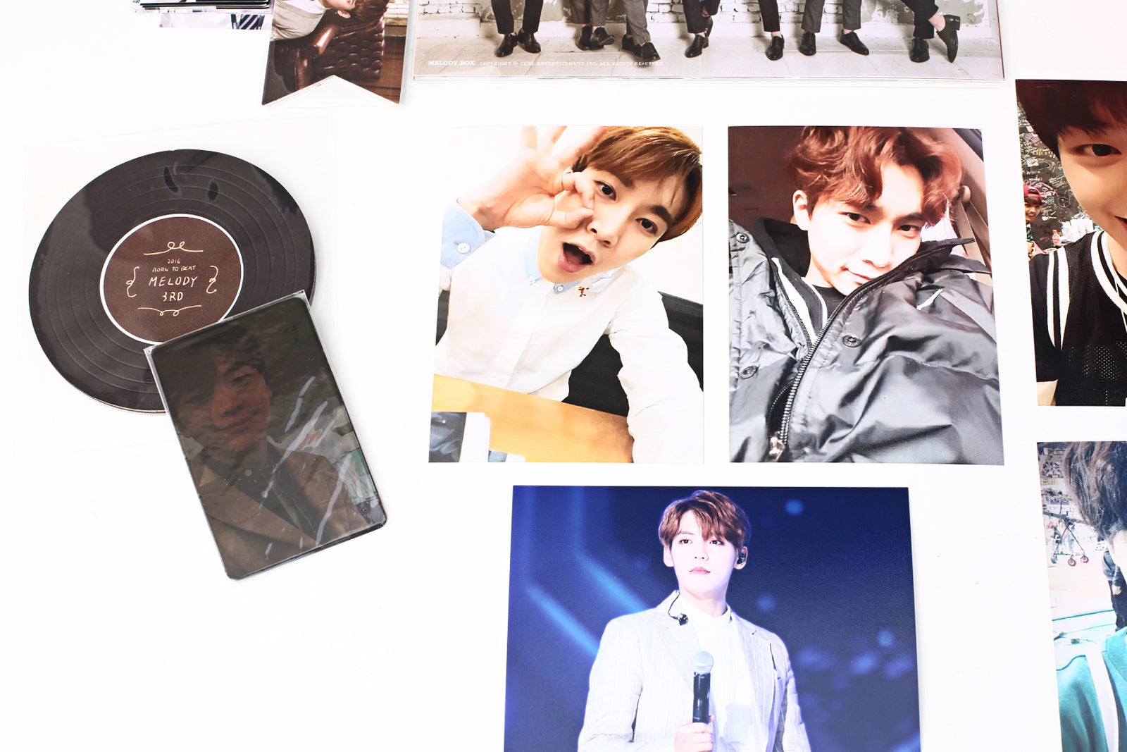 Used BTOB Melody Membership Box Set Ilhoon Changseob Eunkwang Sungjae - Kpopstores.Com