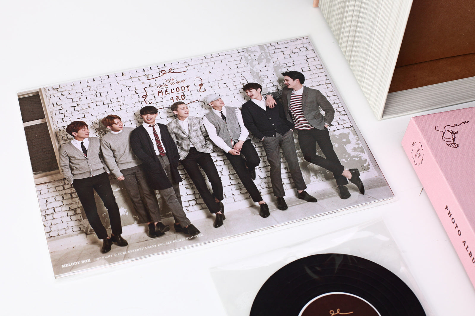 Used BTOB Melody Membership Box Set Ilhoon Changseob Eunkwang Sungjae - Kpopstores.Com