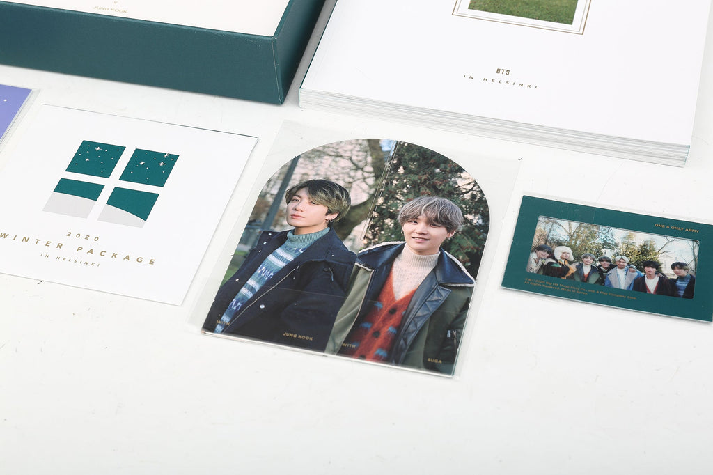 Used BTS 2020 Winter Package in Helsinki Finland-Jung-Kook