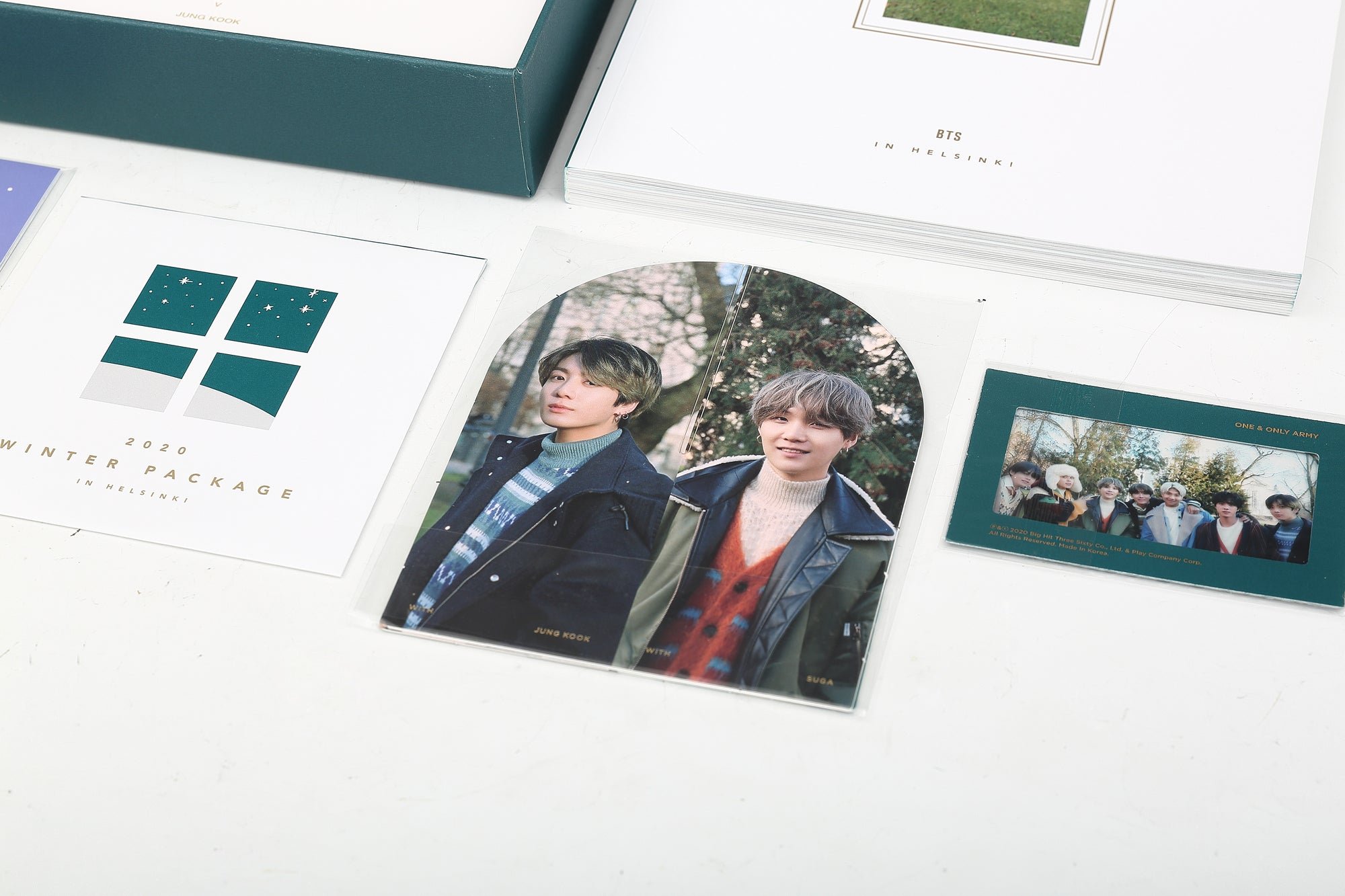 Used BTS 2020 Winter Package in Helsinki Finland-Jung-Kook