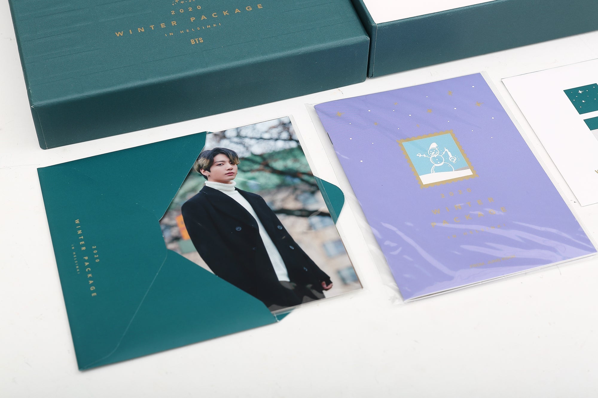 Used BTS 2020 Winter Package in Helsinki Finland-Jung-Kook