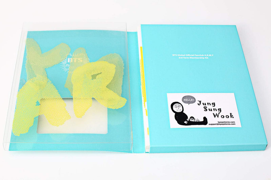 BTS ARMY Membership Kit 3rd Term - Fan Club Storybook Collection