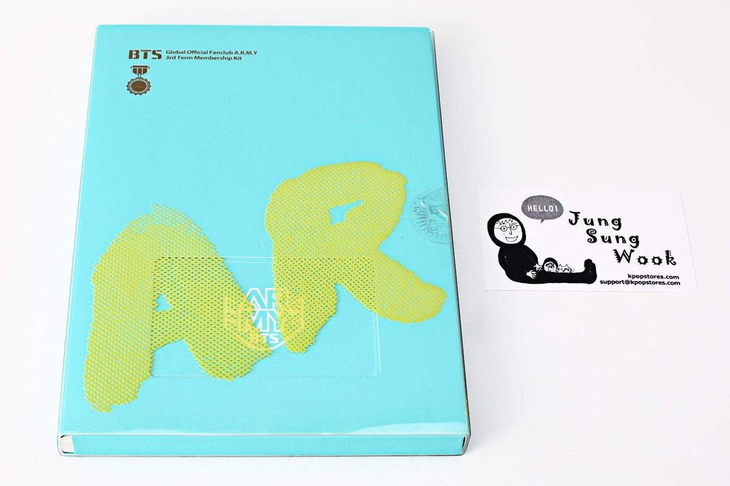 BTS ARMY Membership Kit 3rd Term - Fan Club Storybook Collection