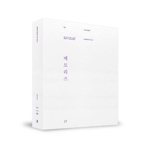 BTS Memories of 2017 DVD