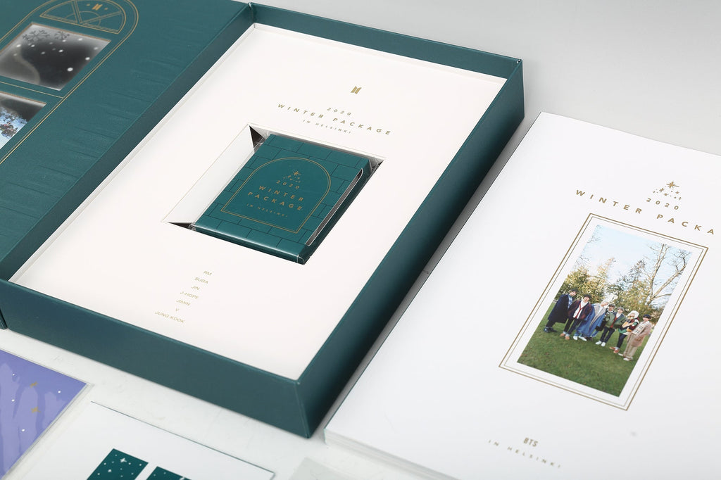 Used BTS 2020 Winter Package in Helsinki Finland-Jung-Kook
