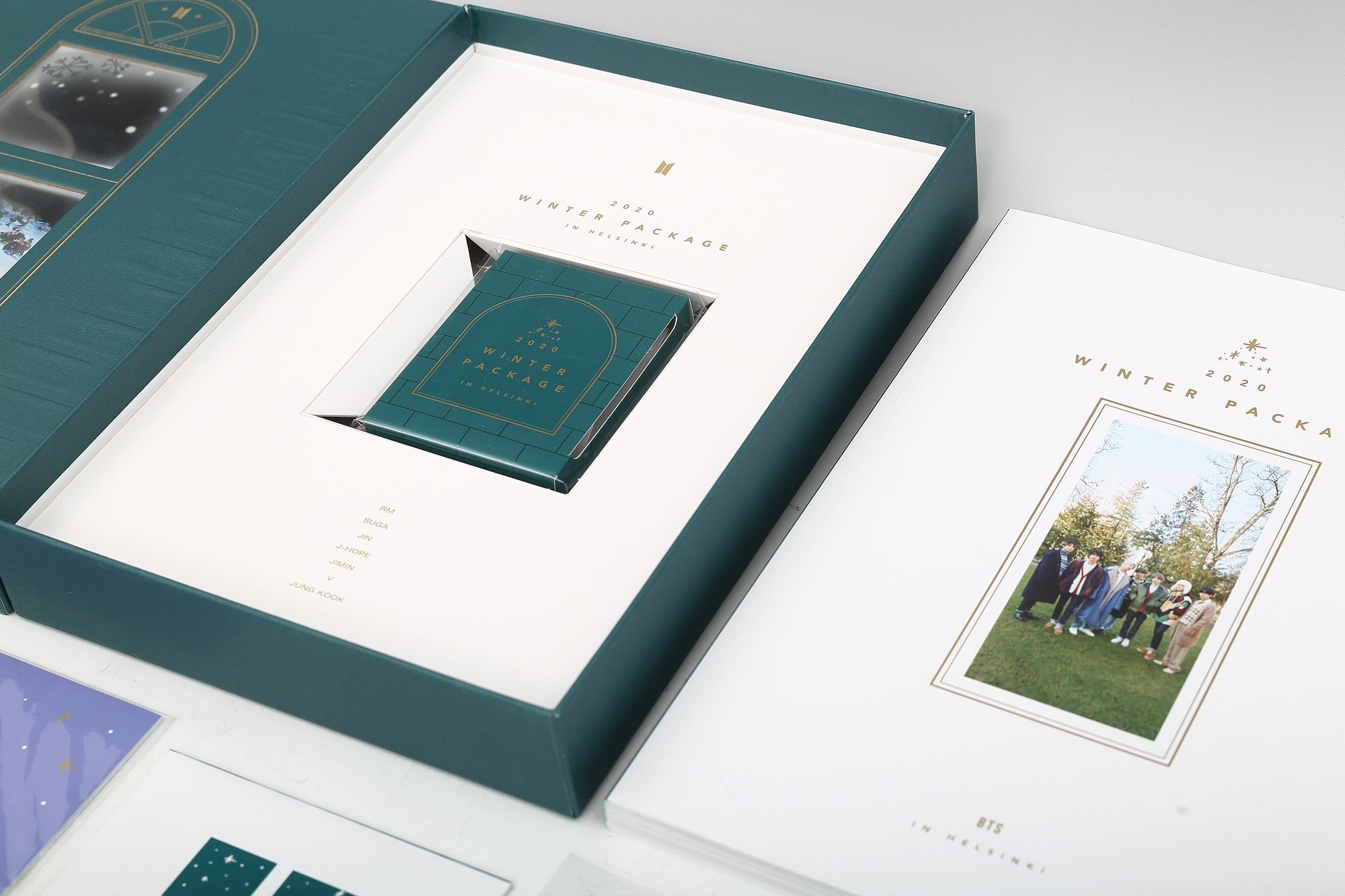 Used BTS 2020 Winter Package in Helsinki Finland-Jung-Kook