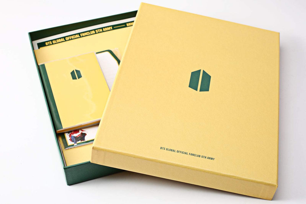 Used BTS ARMY 5th Term Membership Kit Kpop Merchandise - Kpopstores.Com