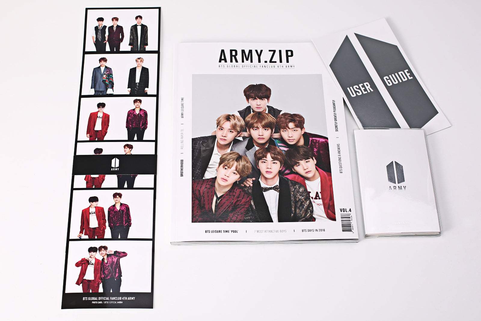 Used BTS ARMY 4th Term Membership Kit Kpop Merchandise - Kpopstores.Com