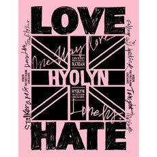 Hyolyn Love & Hate Korea Version CD - 1st Solo Studio Album