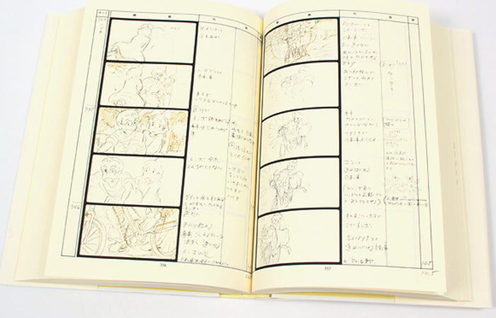 Ghibli Kiki's Delivery Service Storyboard Conte Book