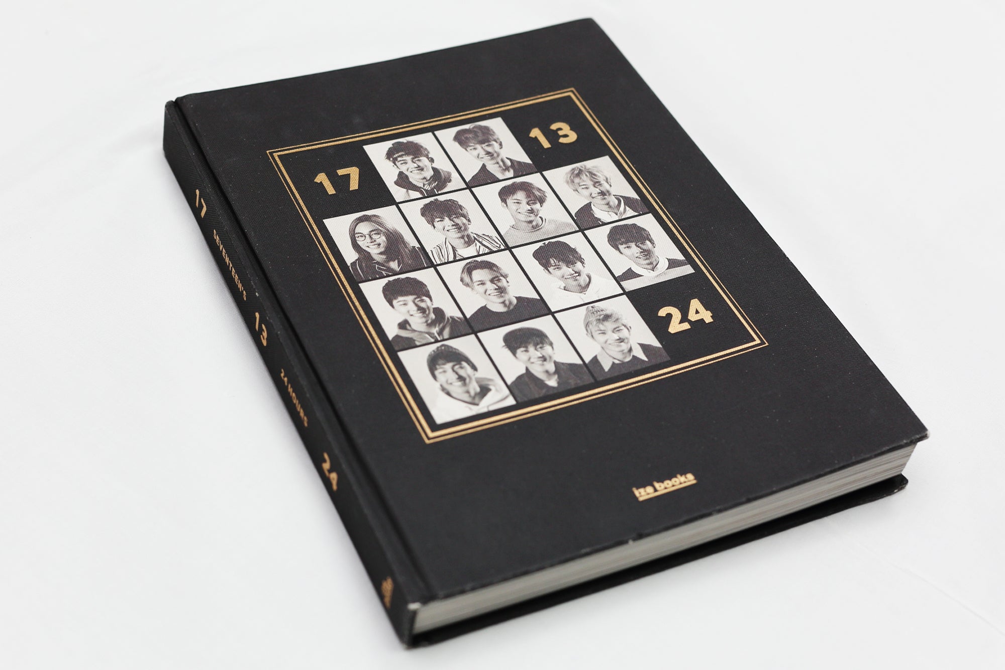 Get up close with SEVENTEEN in this used photobook, capturing the vibrant essence of their "24 Hours" theme. A perfect addition to any K-pop collection, filled with moments only true fans will treasure!