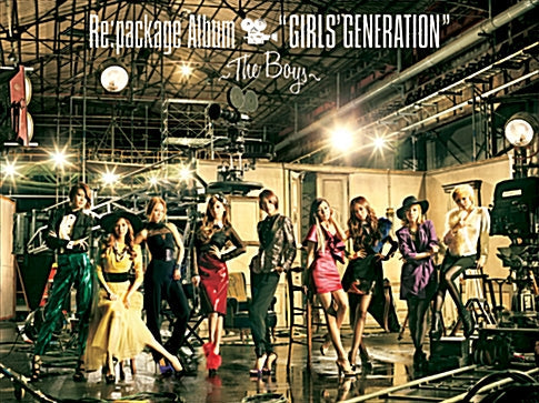 Girls' Generation The Boys CD DVD First Press