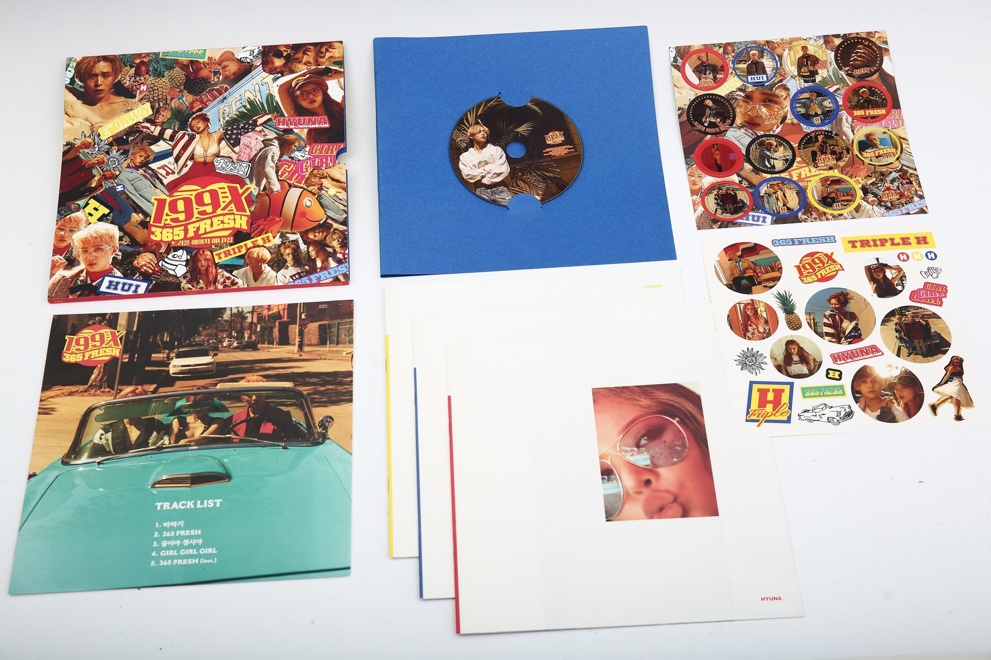 Used Triple H HyunA 199X Mini Album Vol. 1