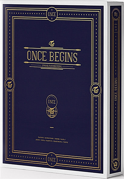 TWICE Fanmeeting Once Begins Blu-ray - 9 Members Live Collection