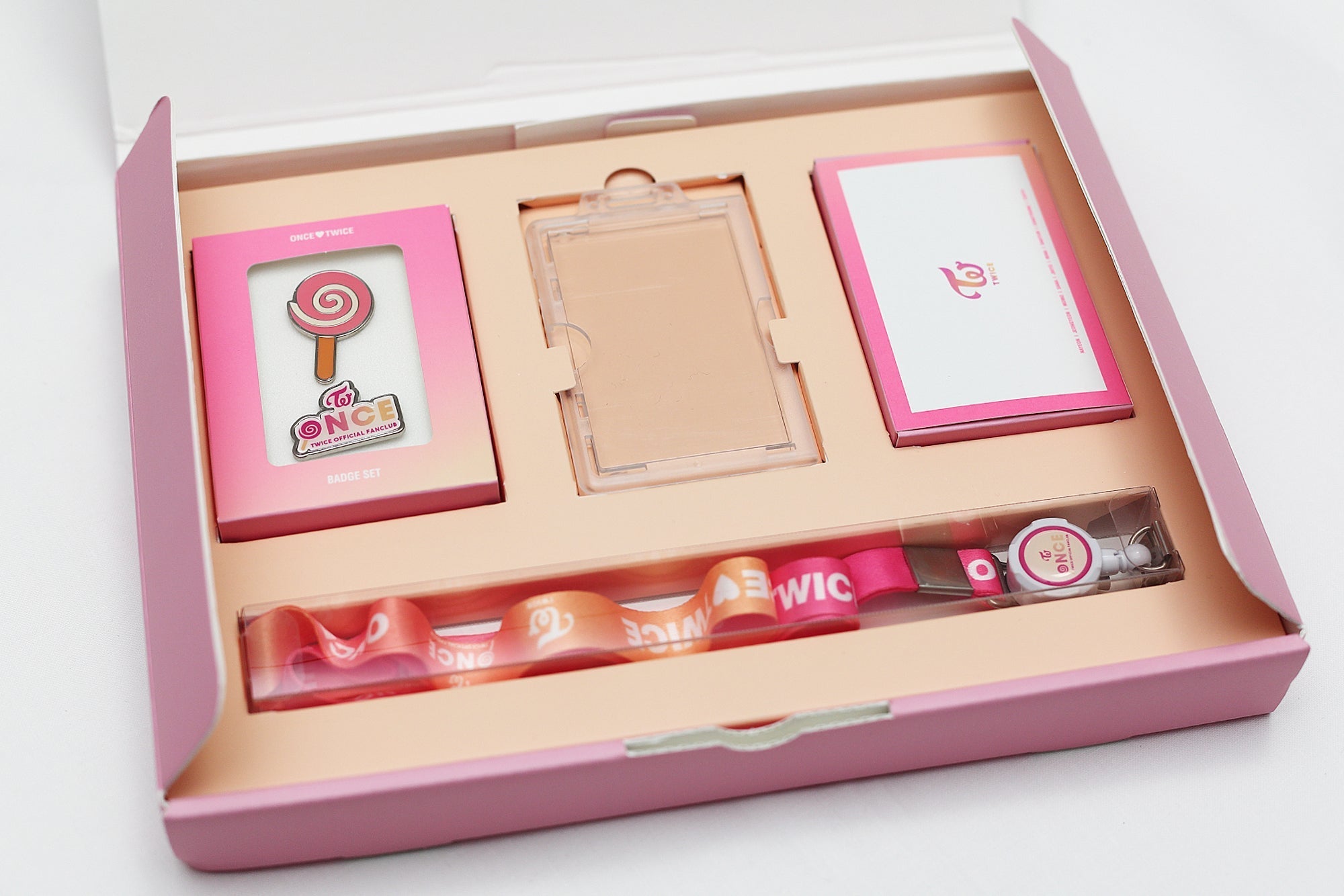 Premium TWICE fanclub 1st generation kit, ideal for devoted ONCE fans.