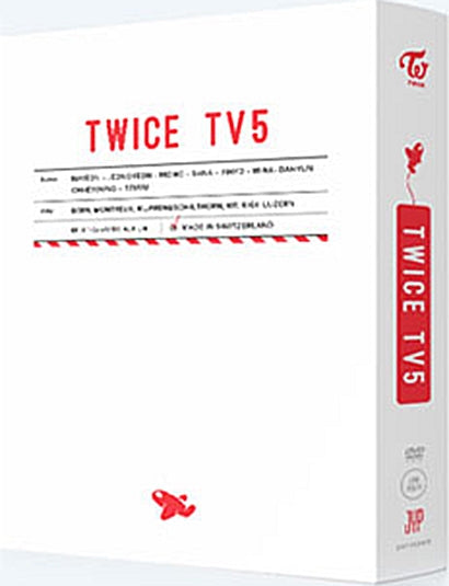 TWICE TV5 in Switzerland DVD - 9 Members Healing Travel Diary